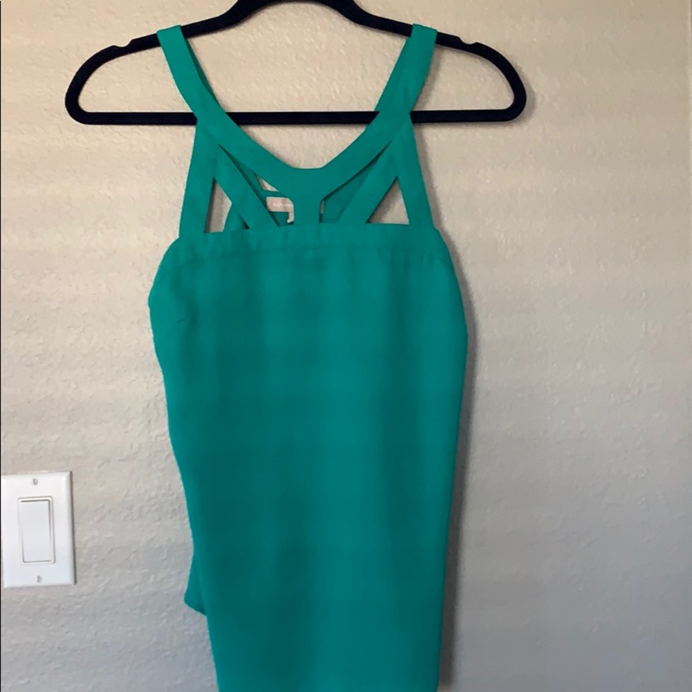 Banana  Republic green top, size 2
